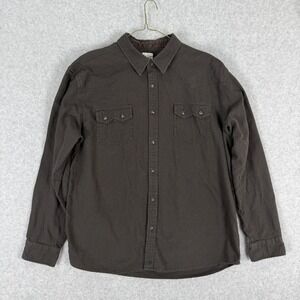 Moonshine Spirit Brad Paisley Mens XXL Western Snap Shirt Houndstooth Brown